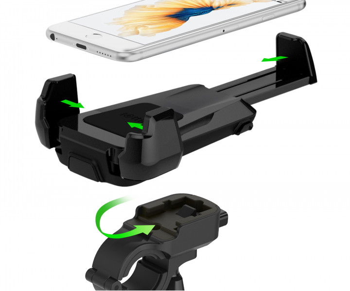 iOttie HLBKIO102BK Active Edge Bike Holder Black (HLBKIO102BK)
